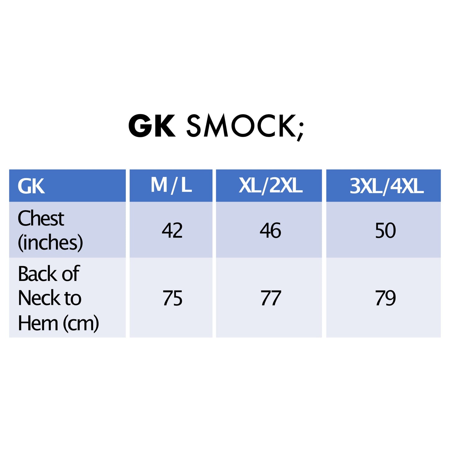 Okehampton HC - GK Smock (Long Sleeve) - Blue