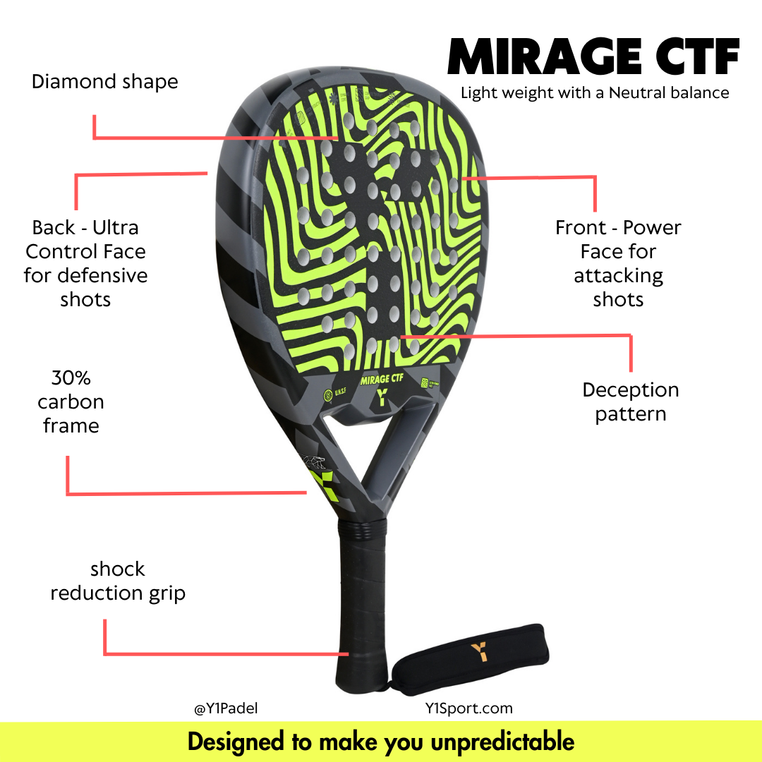 Mirage CTF Padel Racket