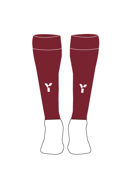 Spalding HC - Playing Socks Maroon