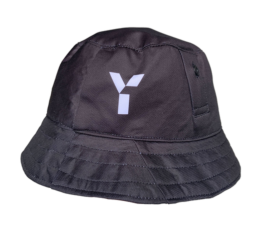 Upcycled Bucket Hat - Black