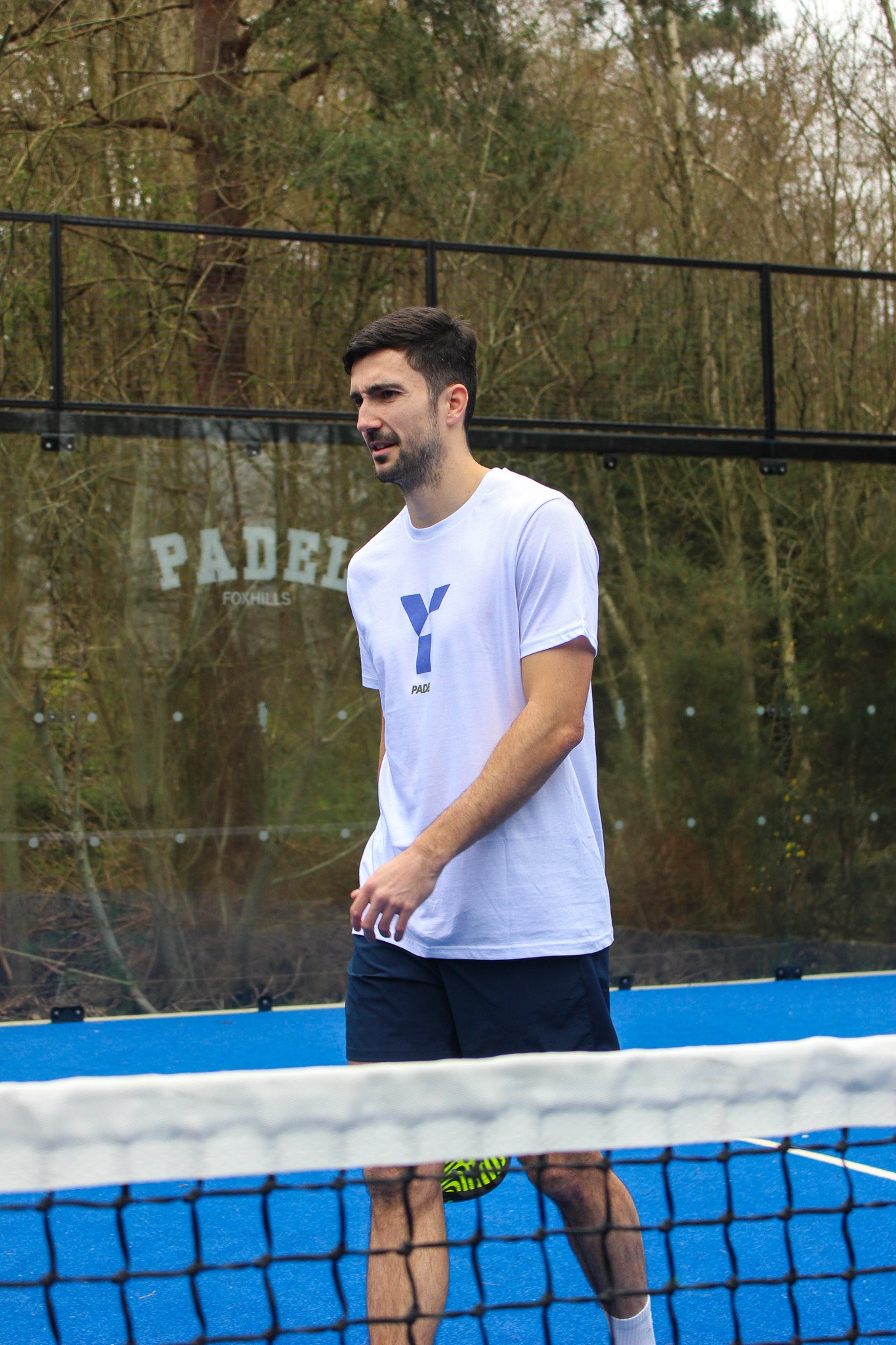 Clubhouse Padel Tee - White