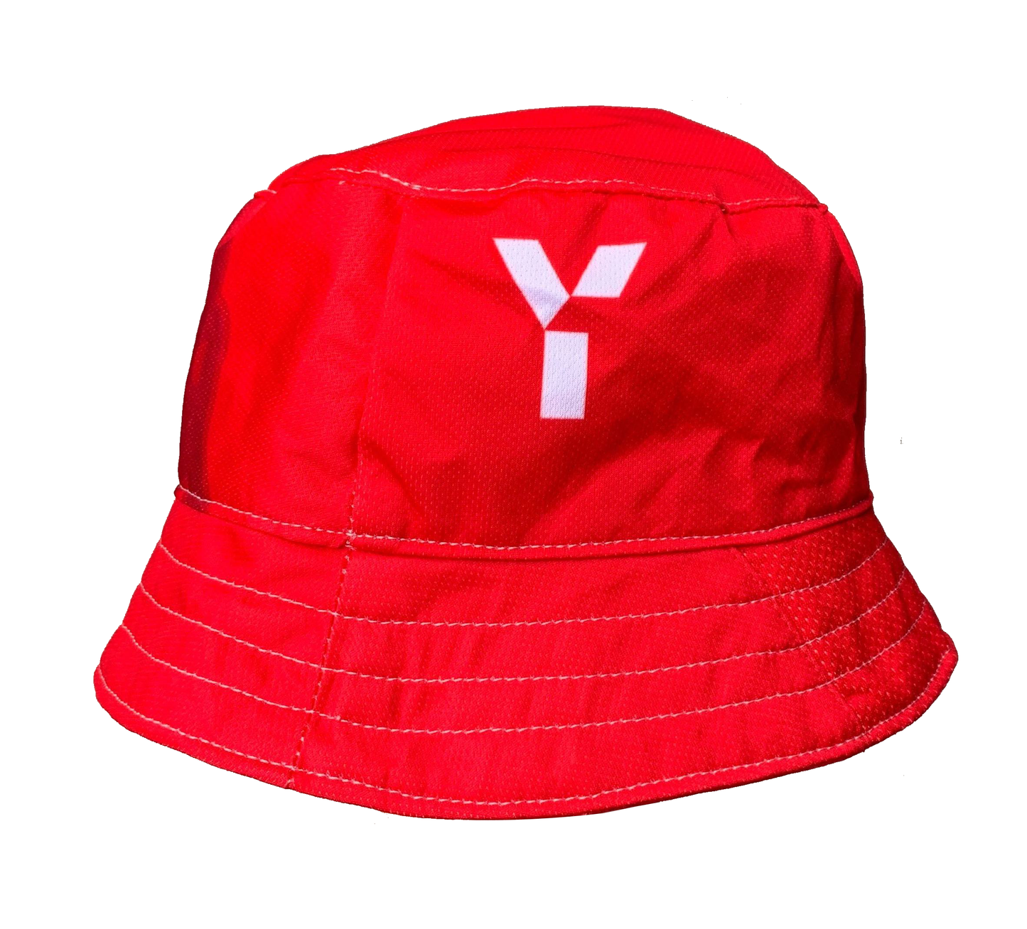 Upcycled Bucket Hat - Red