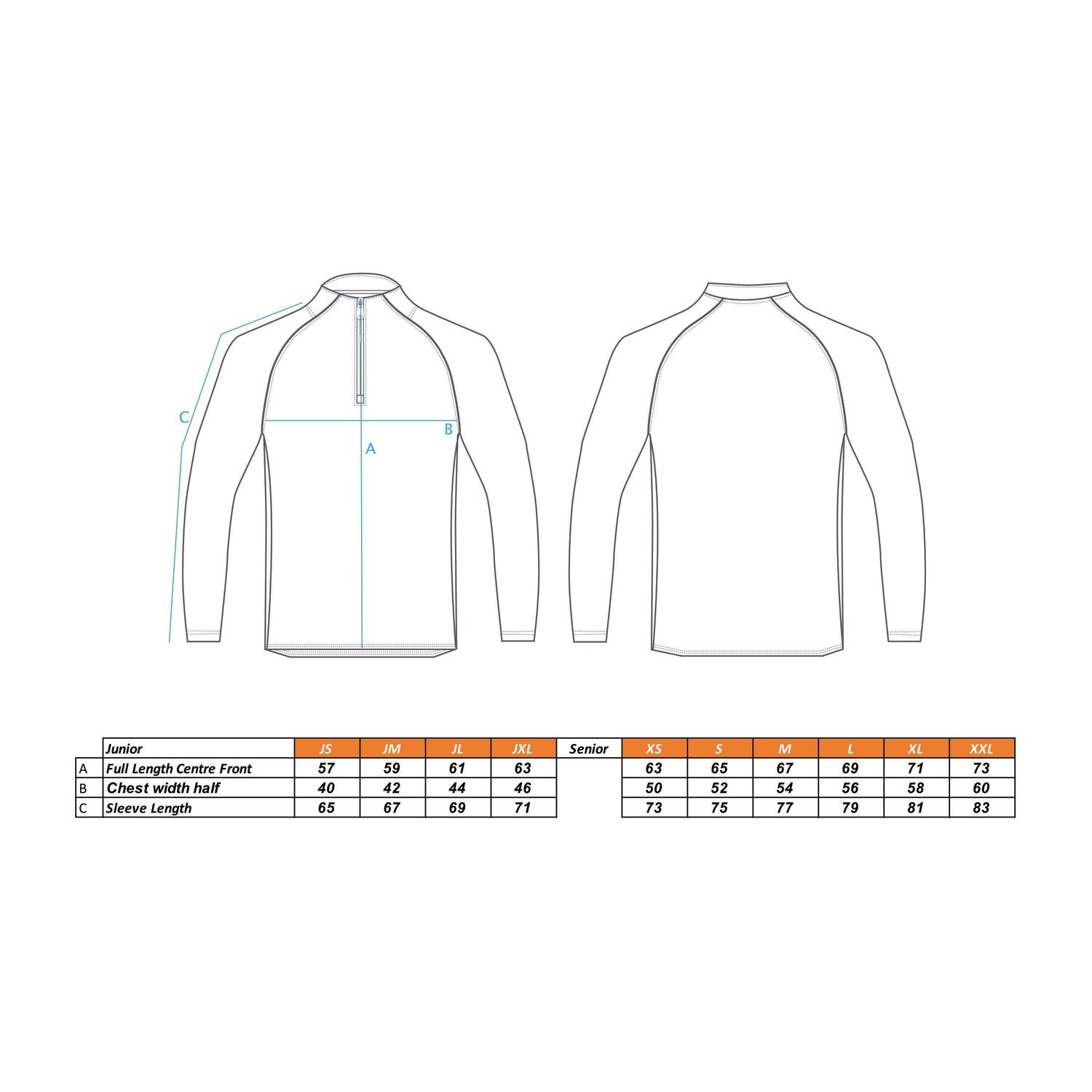 Shepton Mallet HC Fugi Quarter Zip Unisex Navy Melange Y1 Sport