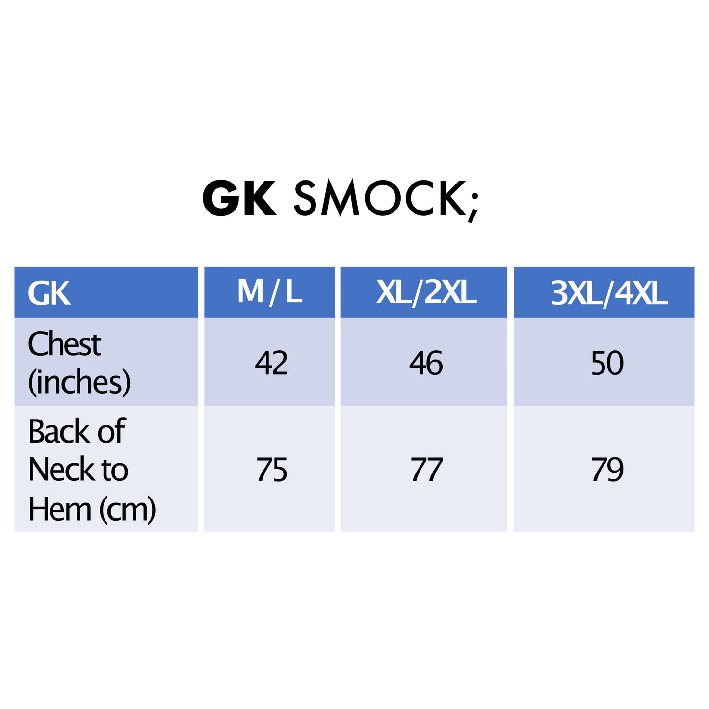 Hertford HC - GK Smock (Long Sleeve) - Blue