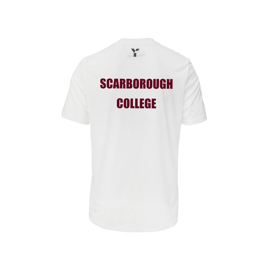 Scarborough College - Short Sleeve Training Top Mens White