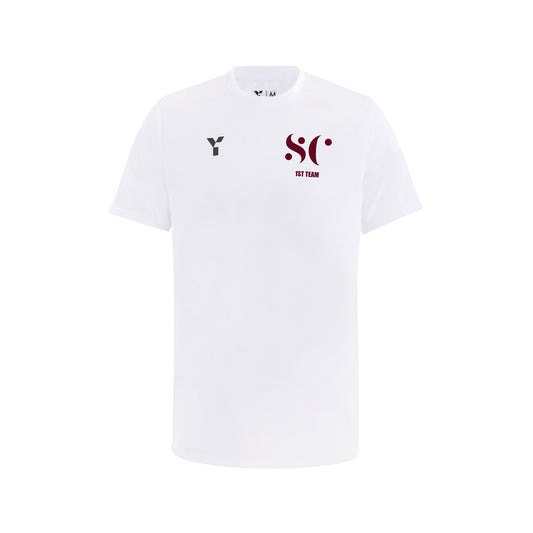 Scarborough College - Short Sleeve Training Top Mens White