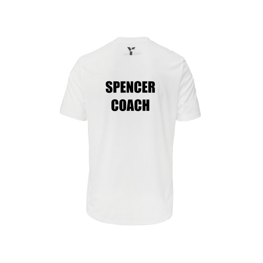 Spencer HC - Short Sleeve Coaching Top Mens White
