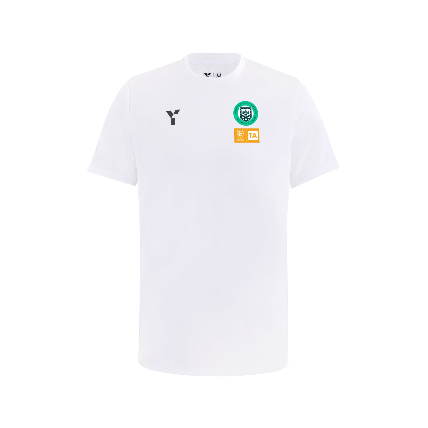 Exeter TA - Junior Short Sleeve Match Top Unisex White